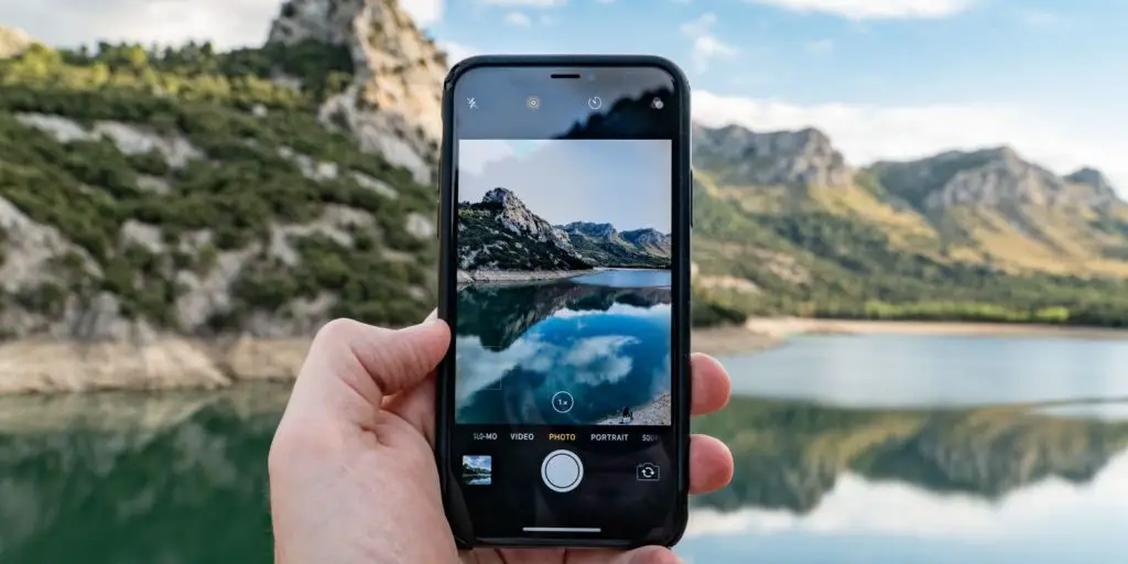 Hur välja mobil med rätt kamera exempelbild